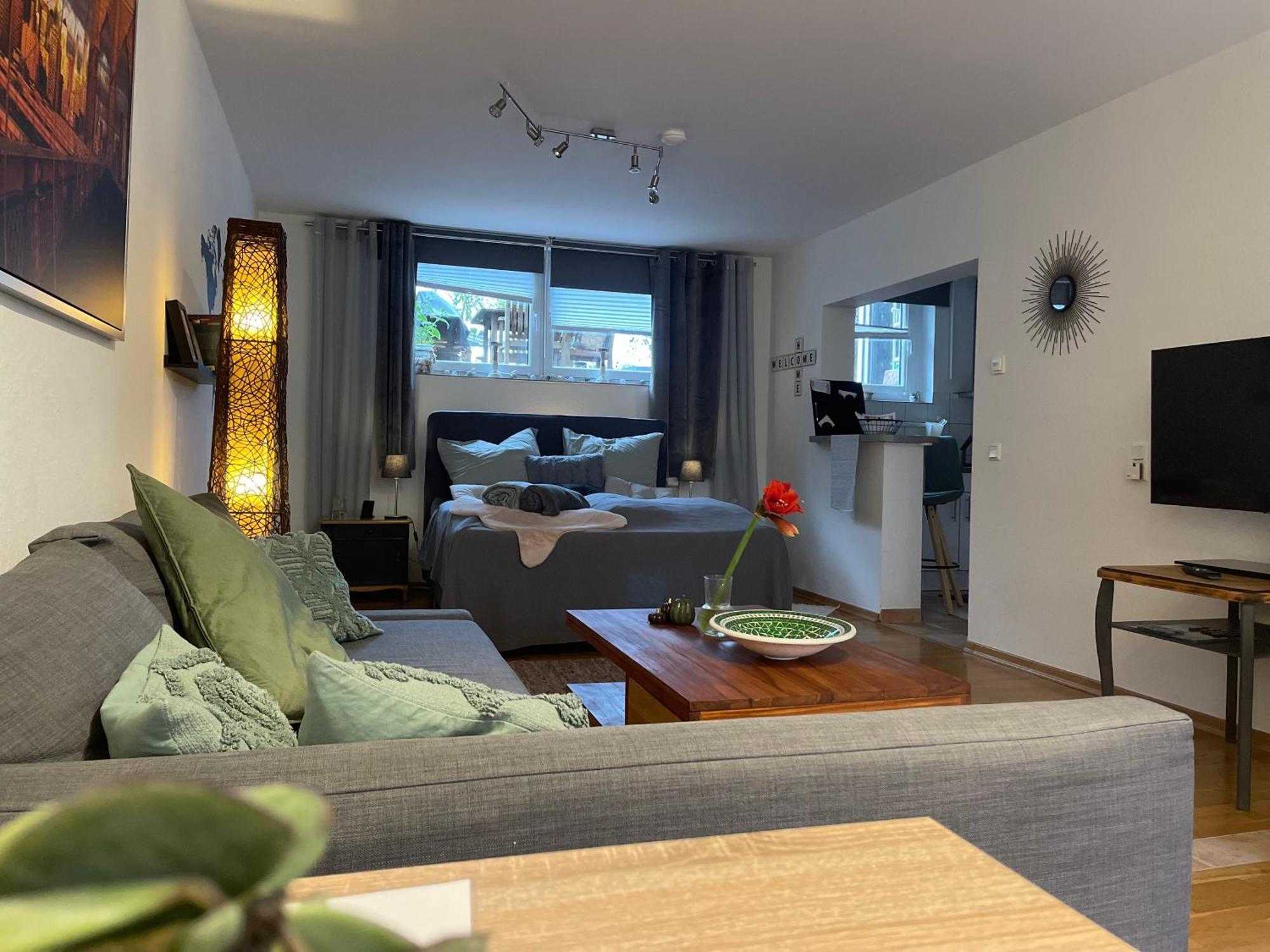 Modernes Appartement Im Gruenen - Stilvoll Und Komfortabel Keulen Buitenkant foto
